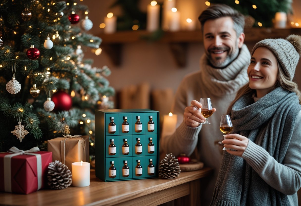 Sådan skaber du den perfekte julestemning med kunstigt juletræ og whisky julekalender gaveidé